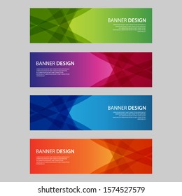Vector Abstract design banner web template