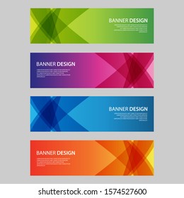 Vector Abstract design banner web template