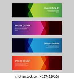 Vector Abstract design banner web template