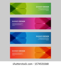 Vector Abstract design banner web template