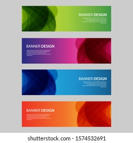 Vector Abstract design banner web template