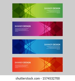 Vector Abstract design banner web template