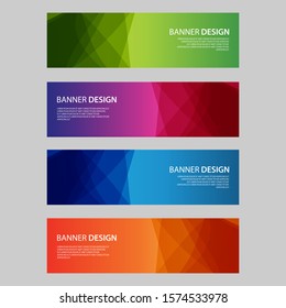 Vector Abstract design banner web template