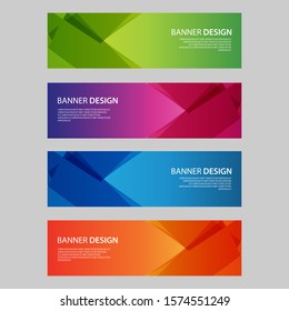 Vector Abstract design banner web template