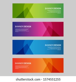Vector Abstract design banner web template