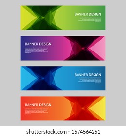 Vector Abstract design banner web template
