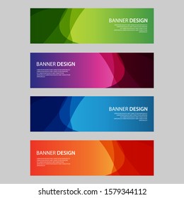 Vector Abstract design banner web template