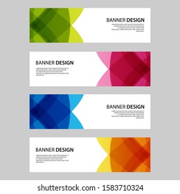 Vector Abstract design banner web template