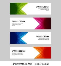 Vector Abstract design banner web template