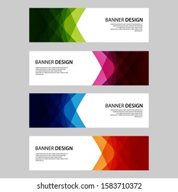 Vector Abstract design banner web template