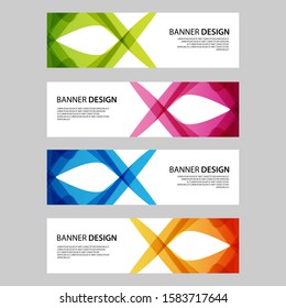 Vector Abstract design banner web template