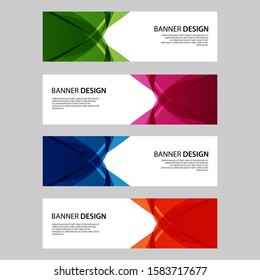 Vector Abstract design banner web template