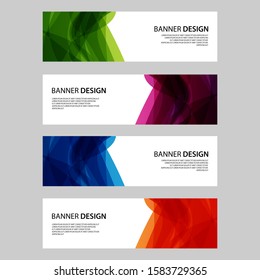 Vector Abstract design banner web template