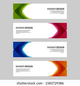 Vector Abstract design banner web template