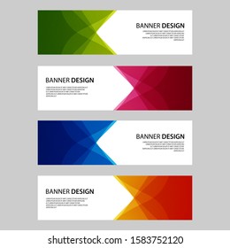 Vector Abstract design banner web template
