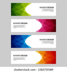 Vector Abstract design banner web template