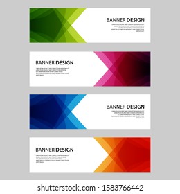 Vector Abstract design banner web template