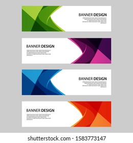 Vector Abstract design banner web template