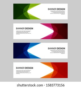 Vector Abstract design banner web template