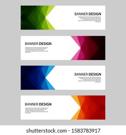 Vector Abstract design banner web template