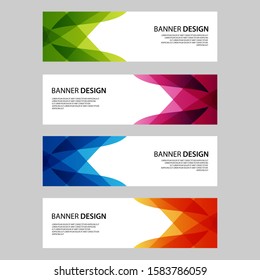 Vector Abstract design banner web template