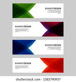 Vector Abstract design banner web template