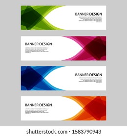 Vector Abstract design banner web template
