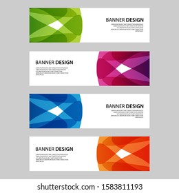 Vector Abstract design banner web template