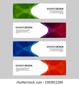 Vector Abstract design banner web template