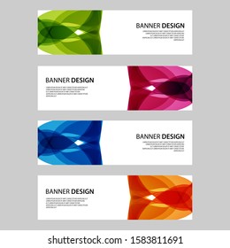 Vector Abstract design banner web template