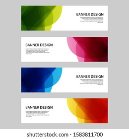 Vector Abstract design banner web template