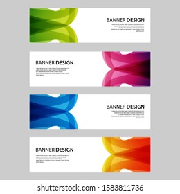 Vector Abstract design banner web template
