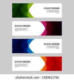 Vector Abstract design banner web template
