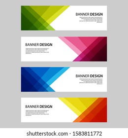 Vector Abstract design banner web template