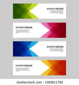 Vector Abstract design banner web template