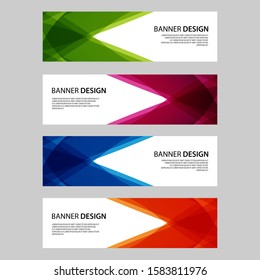 Vector Abstract design banner web template