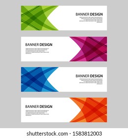 Vector Abstract design banner web template