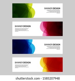 Vector Abstract design banner web template