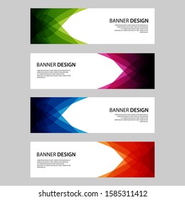 Vector Abstract design banner web template