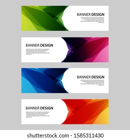 Vector Abstract design banner web template