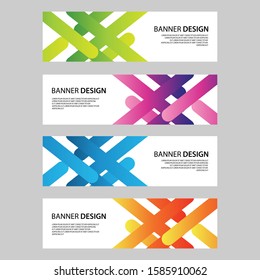 Vector Abstract design banner web template