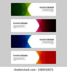 Vector Abstract design banner web template