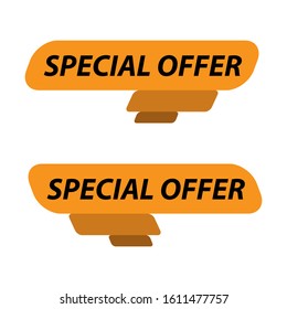 Vector abstract design banner web template.