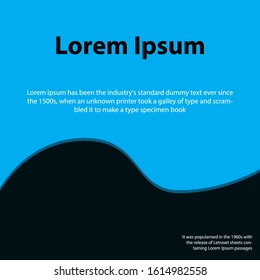 Vector abstract design banner web template
