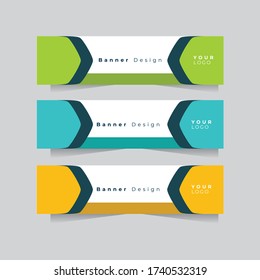 Vector Abstract Design Banner Web Template