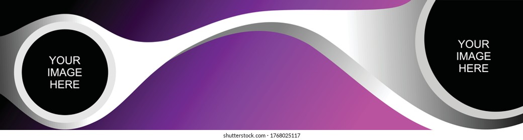 Fondo de la plantilla web de la pancarta de diseño abstracto del vector