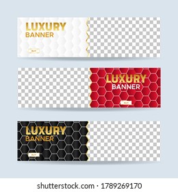 Vector abstract design banner web template. collection of horizontal business ad banner. vector illustration