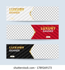 Vector abstract design banner web template. collection of horizontal business ad banner. vector illustration