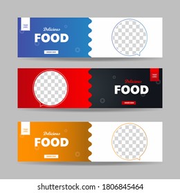 Vector abstract design banner web template. collection of horizontal business ad banner. vector illustration