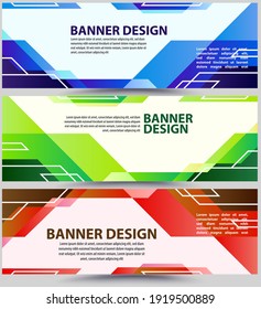 Web-Vorlage für abstraktes Vektordesign